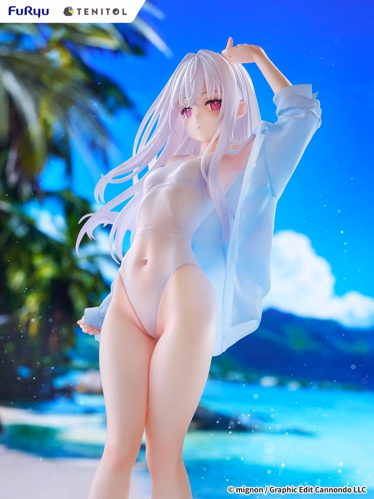 Mignon Works Tenitol Tall PVC Figure Shiro Swimsuit Ver. 30 cm by Furyu - nan