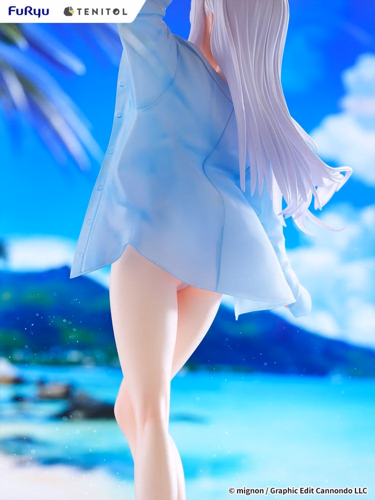Mignon Works Tenitol Tall PVC Figure Shiro Swimsuit Ver. 30 cm by Furyu - nan