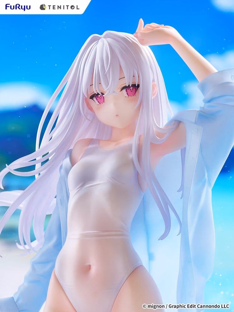 Mignon Works Tenitol Tall PVC Figure Shiro Swimsuit Ver. 30 cm by Furyu - nan