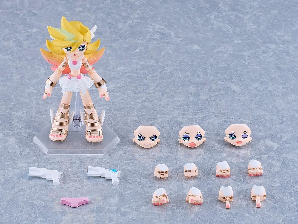 New Panty & Stocking with Garterbelt Figma Action Figure Panty: Angel ver. 12 cm by Good Smile Company - Panty & Stocking with Garterbelt