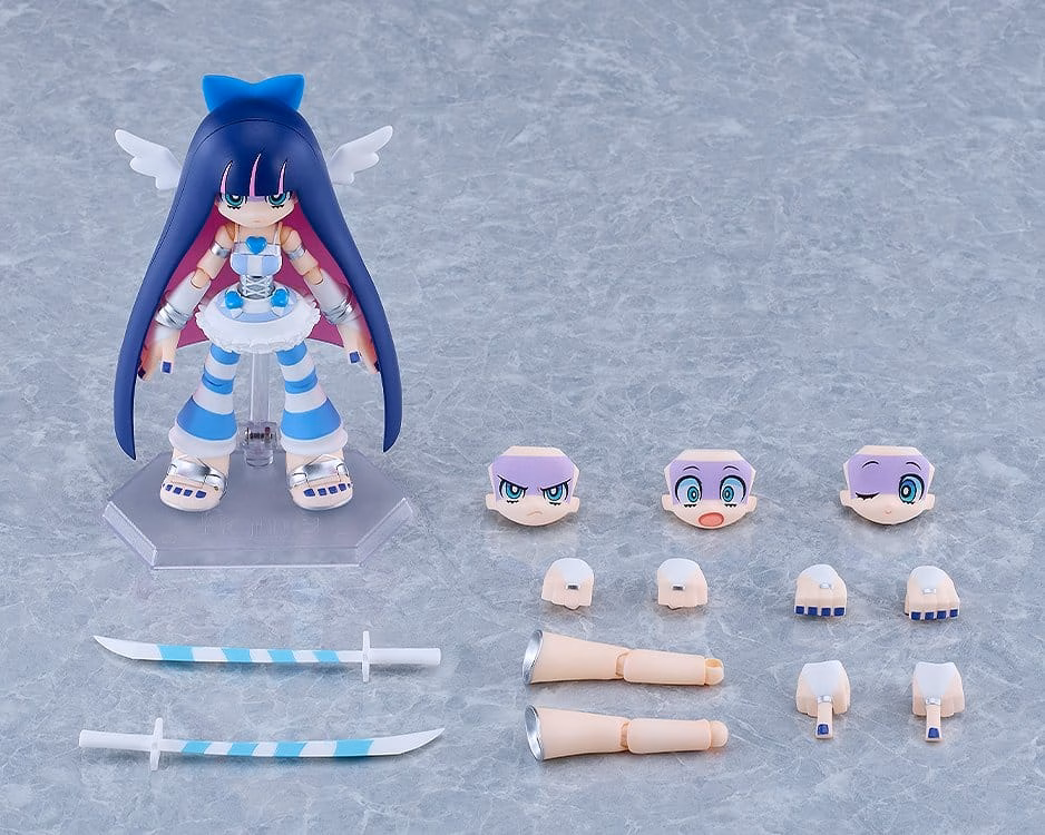 New Panty & Stocking with Garterbelt Figma Action Figures 2-Pack Panty & Stocking: Angel ver. 12 cm by Good Smile Company - Panty & Stocking with Garterbelt