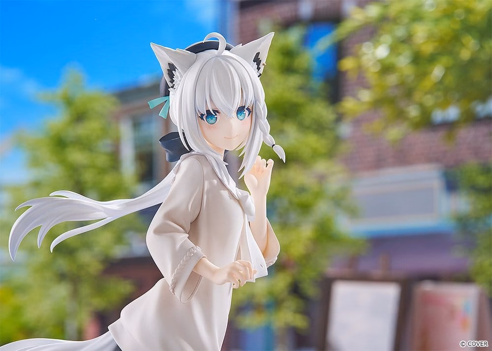 Hololive Production G.S. Collection PVC Figure 1/7 Shirakami Fubuki: Date Style - Casual Outfit Ver. 22 cm by Good Smile Company - Hololive Production