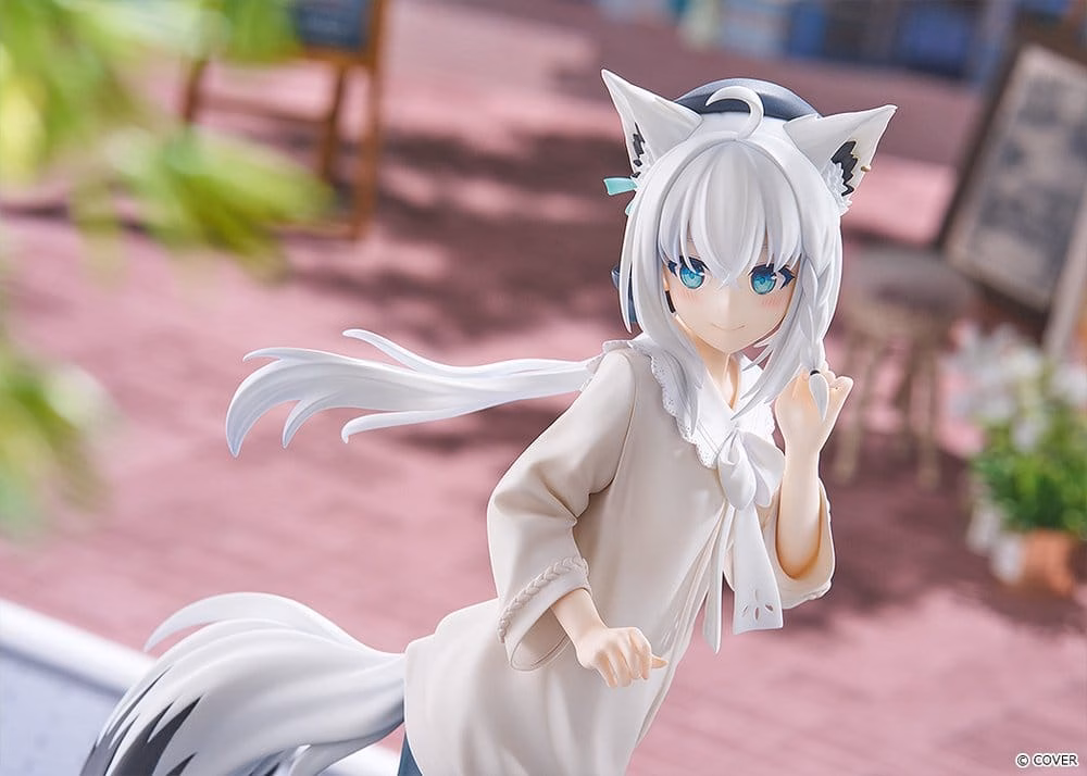Hololive Production G.S. Collection PVC Figure 1/7 Shirakami Fubuki: Date Style - Casual Outfit Ver. 22 cm by Good Smile Company - Hololive Production
