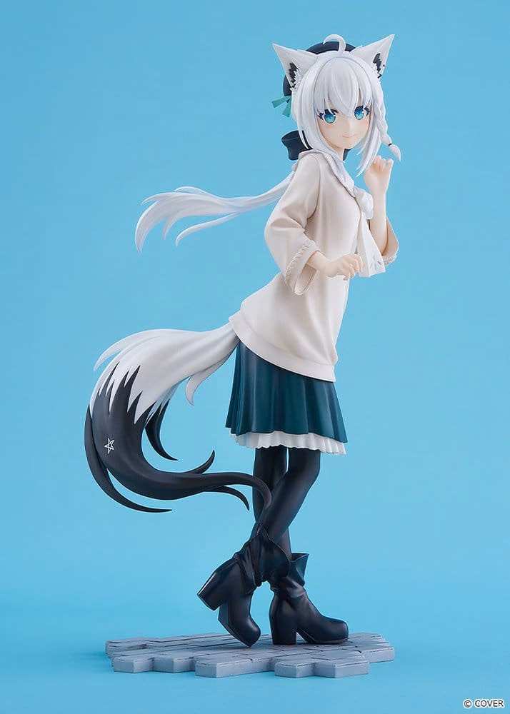 Hololive Production G.S. Collection PVC Figure 1/7 Shirakami Fubuki: Date Style - Casual Outfit Ver. 22 cm by Good Smile Company - Hololive Production