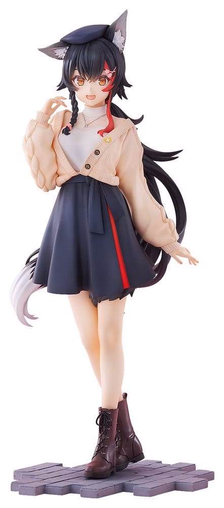 Hololive Production G.S. Collection PVC Figure 1/7 Ookami Mio Date Style - Street Outfit Ver. 24 cm by Good Smile Company - Hololive Production