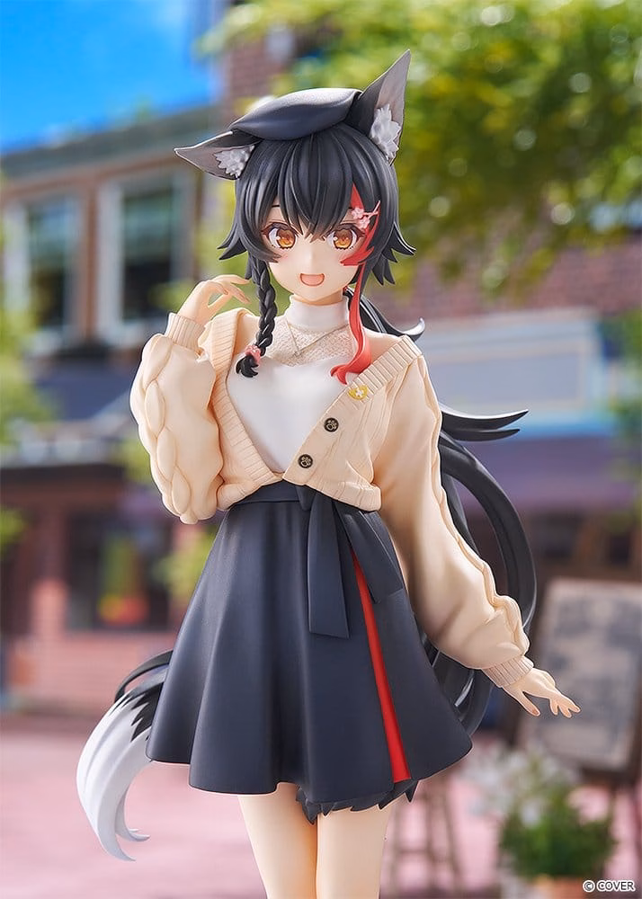 Hololive Production G.S. Collection PVC Figure 1/7 Ookami Mio Date Style - Street Outfit Ver. 24 cm by Good Smile Company - Hololive Production