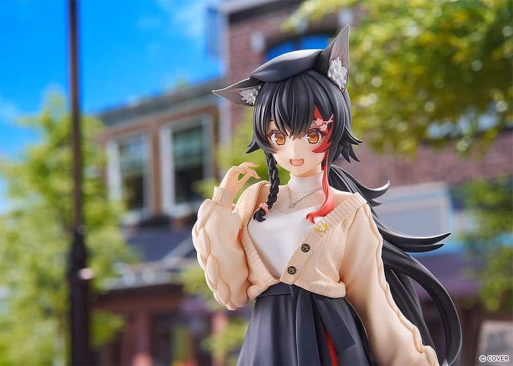 Hololive Production G.S. Collection PVC Figure 1/7 Ookami Mio Date Style - Street Outfit Ver. 24 cm by Good Smile Company - Hololive Production