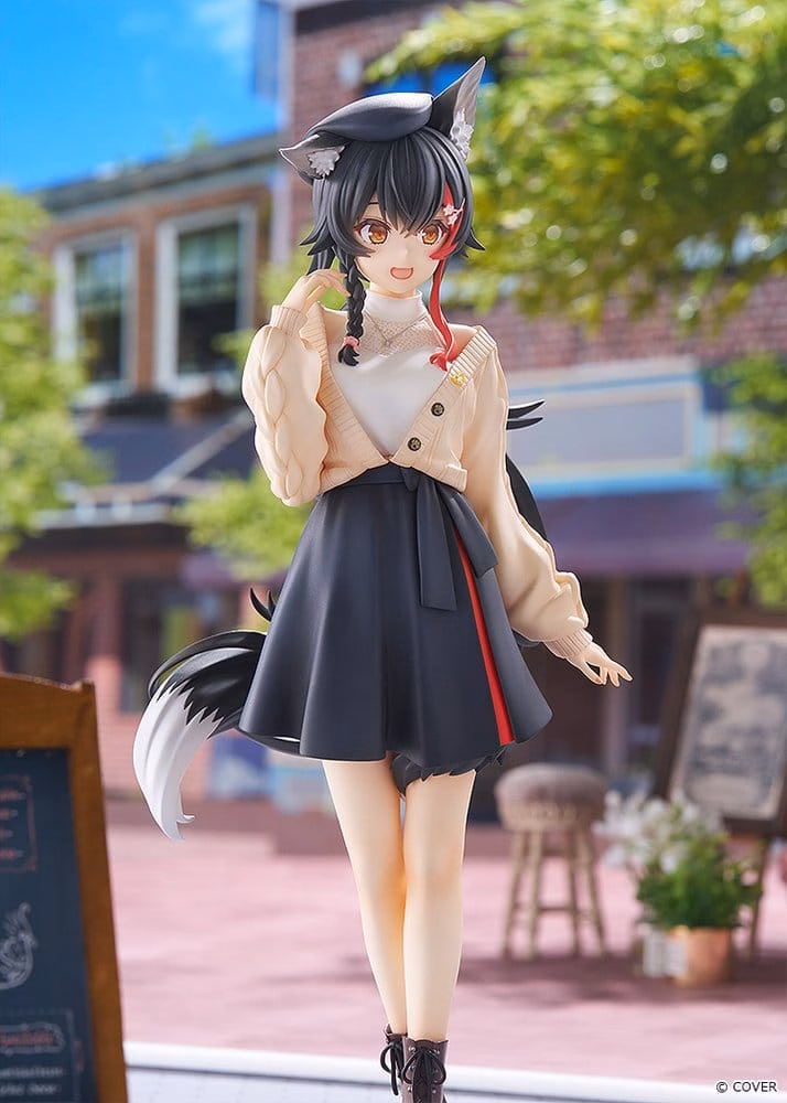 Hololive Production G.S. Collection PVC Figure 1/7 Ookami Mio Date Style - Street Outfit Ver. 24 cm by Good Smile Company - Hololive Production