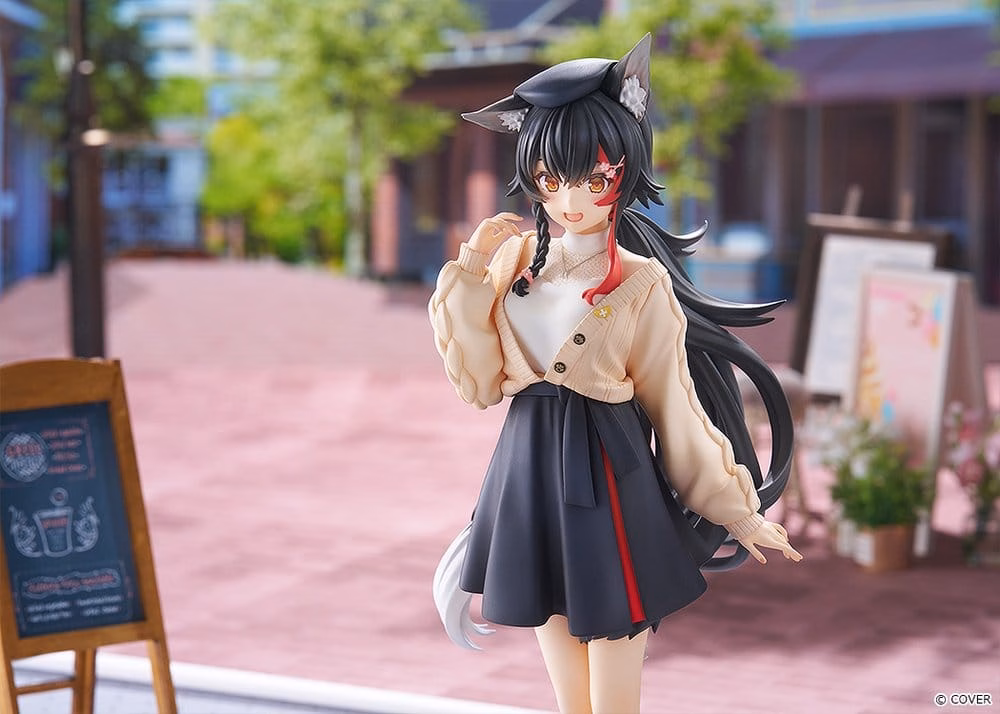 Hololive Production G.S. Collection PVC Figure 1/7 Ookami Mio Date Style - Street Outfit Ver. 24 cm by Good Smile Company - Hololive Production