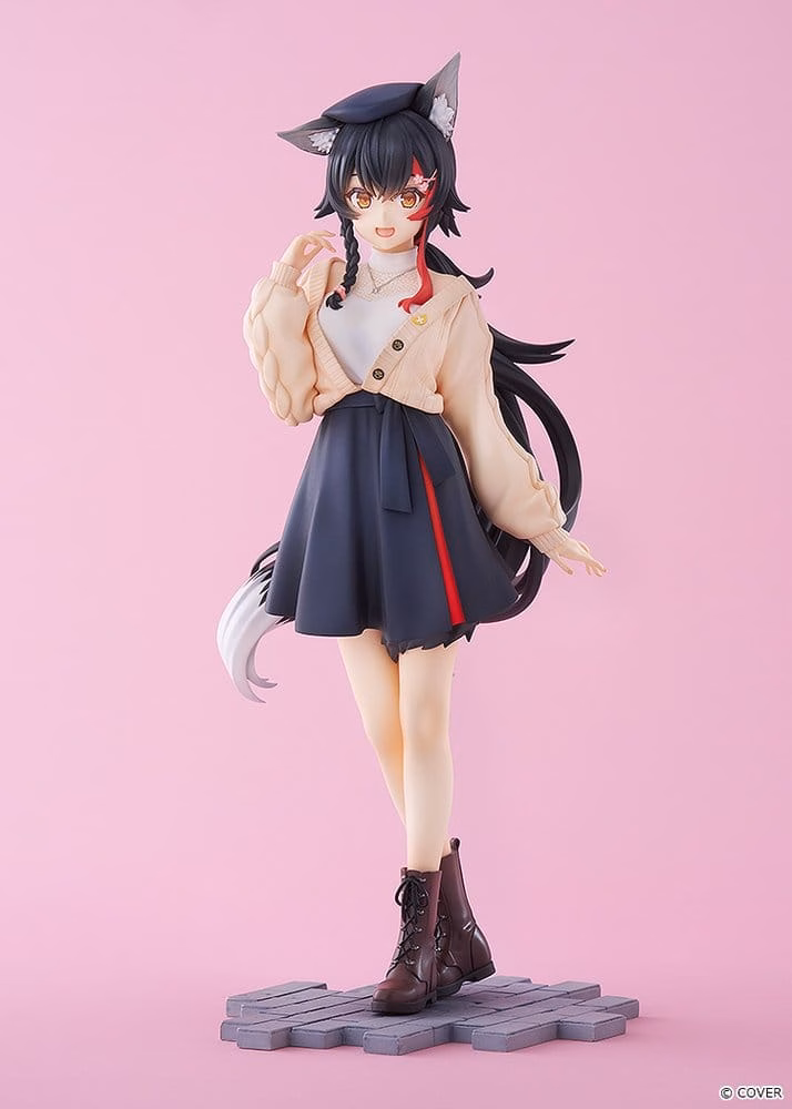 Hololive Production G.S. Collection PVC Figure 1/7 Ookami Mio Date Style - Street Outfit Ver. 24 cm by Good Smile Company - Hololive Production