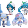 Character Vocal Series 01: Hatsune Miku Mini Figure Snow Miku All Stars Figure Collection Vol. 2 8 cm Blind Box Assortment (8) by Good Smile Company - Hatsune Miku