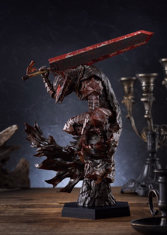 Berserk Pop Up Parade PVC Figure Guts (Berserker Armor): Bloody Paint Ver. L Size 28 cm by Max Factory - Berserk