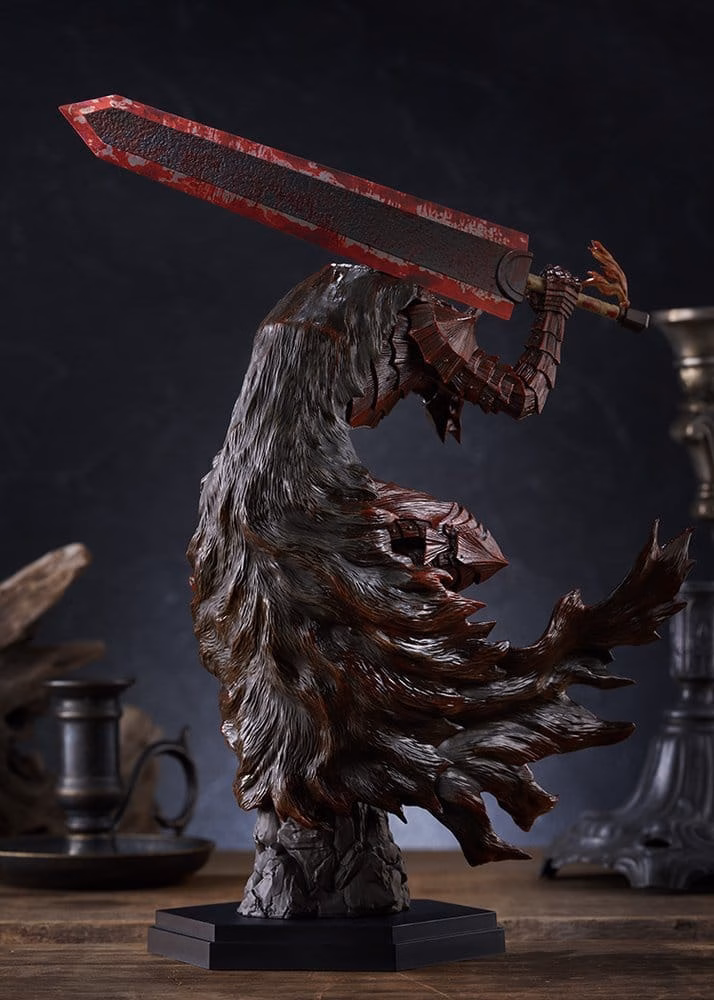 Berserk Pop Up Parade PVC Figure Guts (Berserker Armor): Bloody Paint Ver. L Size 28 cm by Max Factory - Berserk