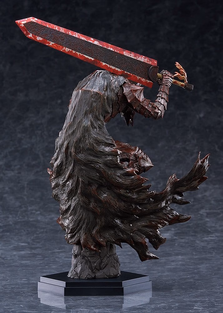 Berserk Pop Up Parade PVC Figure Guts (Berserker Armor): Bloody Paint Ver. L Size 28 cm by Max Factory - Berserk