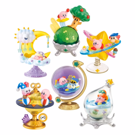 Kirby Mini Figures Starrium Blind Box Display (6) by Re-Ment - Kirby
