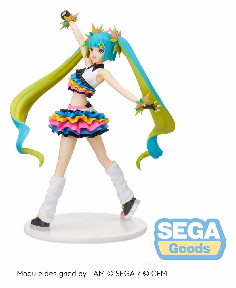 Hatsune Miku Project DIVA MEGA39's FIGURIZM PVC Figure Hatsune Miku - Catch the Wave 25 cm by Sega - Hatsune Miku