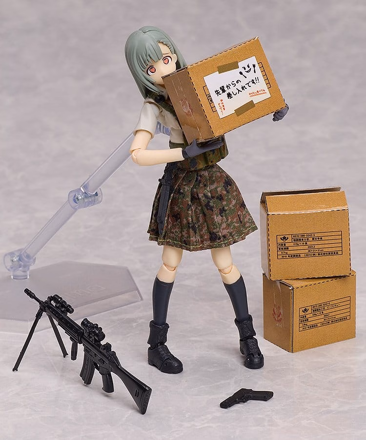 Little Armory figma Action Figure Ena Toyosaki ver. 1.5 13 cm by Tomytec - Little Armory