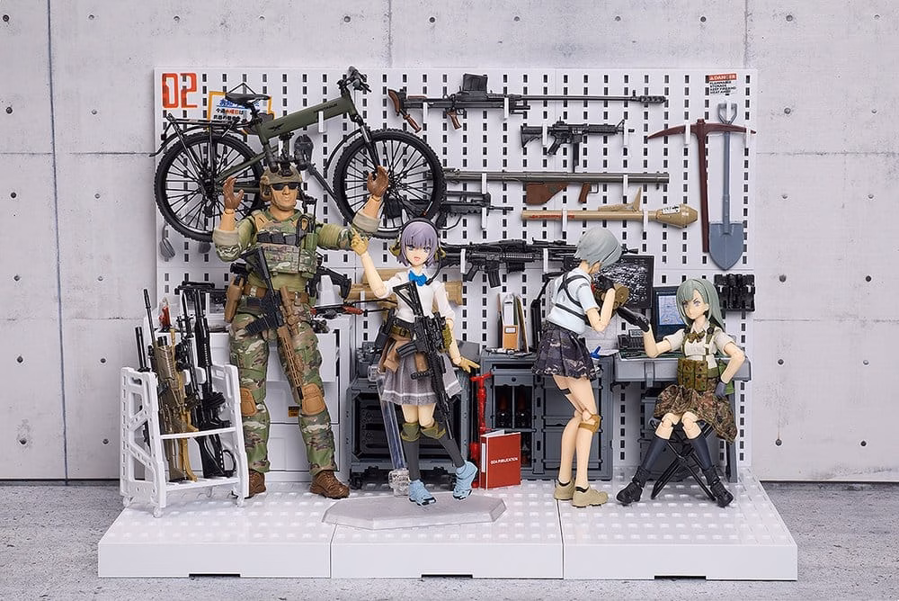 Little Armory figma Action Figure Ena Toyosaki ver. 1.5 13 cm by Tomytec - Little Armory