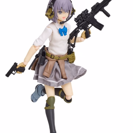 Little Armory figma Action Figure Miyo Asato: Summer Uniform ver. 1.5 13 cm by Tomytec - Little Armory
