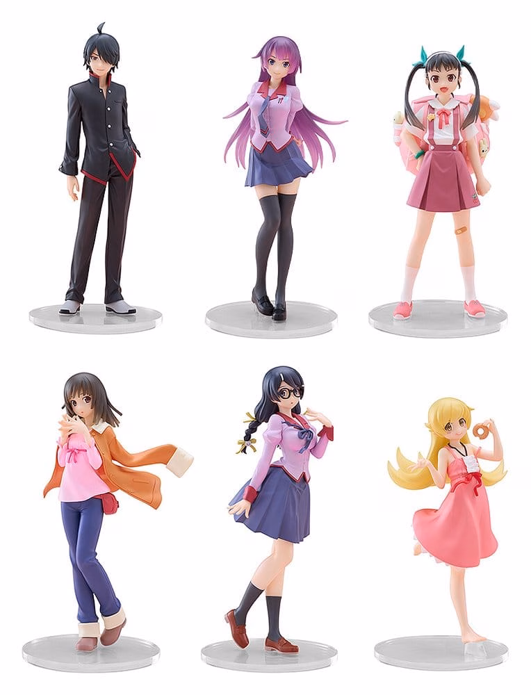 Monogatari Series CHILLfigg Mini Figures Blind Box Assortment (6) by New Vision Toys - Monogatari