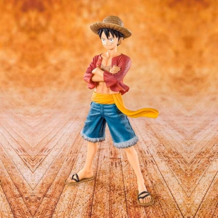 One Piece Figuarts ZERO PVC Figure Straw Hat Luffy 14 cm by Bandai Tamashii Nations - One Piece
