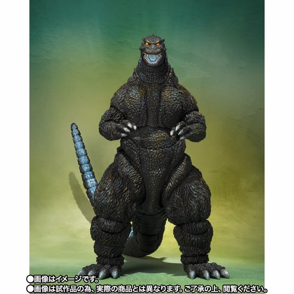 Godzilla S.H.MonsterArts Action Figure Godzilla (Godzilla vs. Mechagodzilla II Poster Coloring Ver.) -Movie Graphic Plus- 16 cm by Bandai Tamashii Nations - Godzilla