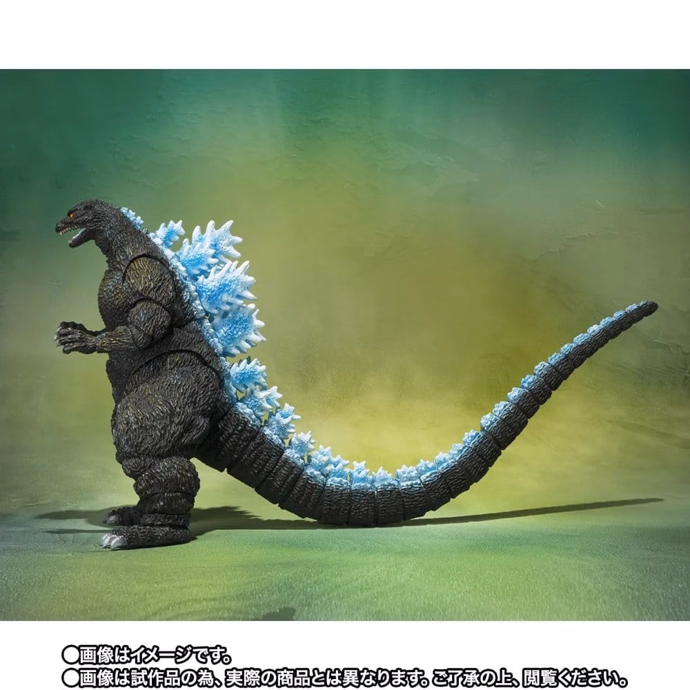 Godzilla S.H.MonsterArts Action Figure Godzilla (Godzilla vs. Mechagodzilla II Poster Coloring Ver.) -Movie Graphic Plus- 16 cm by Bandai Tamashii Nations - Godzilla