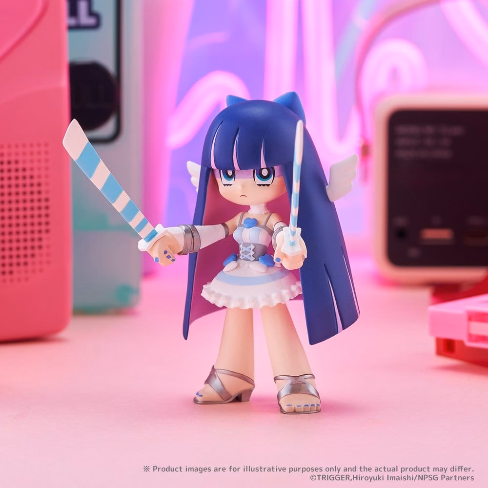 Panty & Stocking with Garterbelt PalVerse Mini Figures New Blind Box Display (6) by Bushiroad - Panty & Stocking with Garterbelt