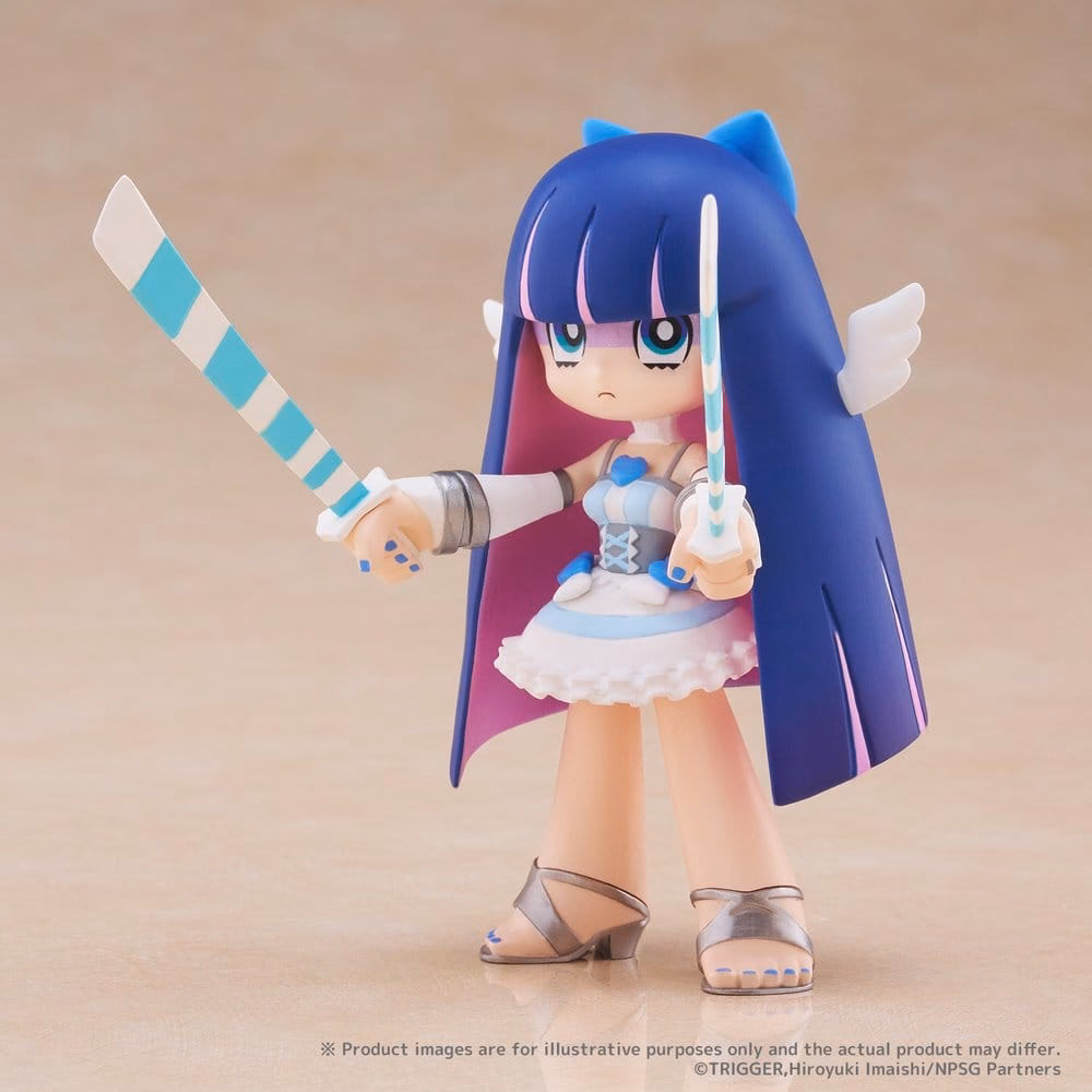 Panty & Stocking with Garterbelt PalVerse Mini Figures New Blind Box Display (6) by Bushiroad - Panty & Stocking with Garterbelt