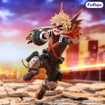 My Hero Academia: You're Next Muchute PVC Figure Katsuki Bakugo 25 cm by Furyu - My Hero Academia