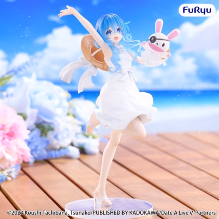 Date A Live V Summer Dress PVC Figure Yoshino 21 cm by Furyu - Date A Live