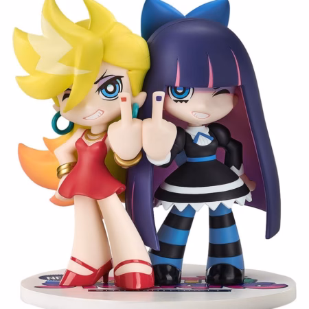 New Panty & Stocking with Garterbelt Mini Memory Mini Figure Panty & Stocking 10 cm by Good Smile Company - Panty & Stocking with Garterbelt