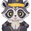 Honkai: Star Rail Huggy Good Smile Mini Figure Baseball Raccoon 7 cm by Good Smile Company - Honkai