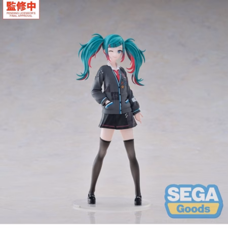 Hatsune Miku: Colorful Stage! XStellar PVC Figure School SEKAI ~Brand New World~ 19 cm by Sega - Hatsune Miku