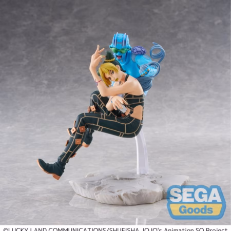 JoJo's Bizarre Adventure Stone Ocean XrossLinkMAX PVC Figure Jolyne Cujoh 19 cm by Sega - JoJo´s Bizarre Adventure