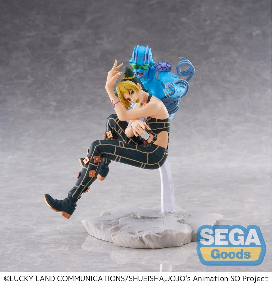 JoJo's Bizarre Adventure Stone Ocean XrossLinkMAX PVC Figure Jolyne Cujoh 19 cm by Sega - JoJo´s Bizarre Adventure