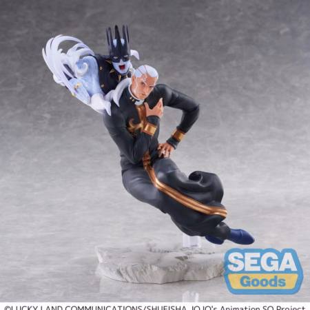 JoJo's Bizarre Adventure Stone Ocean XrossLinkMAX PVC Figure Father Pucchi 21 cm by Sega - JoJo´s Bizarre Adventure