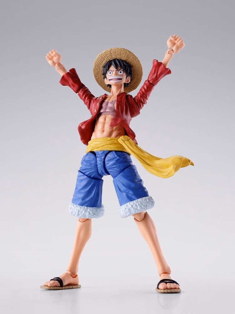 One Piece S.H.Figuarts Action Figure Monkey D. Luffy -Two Years Later- 15 cm by Bandai Tamashii Nations - One Piece