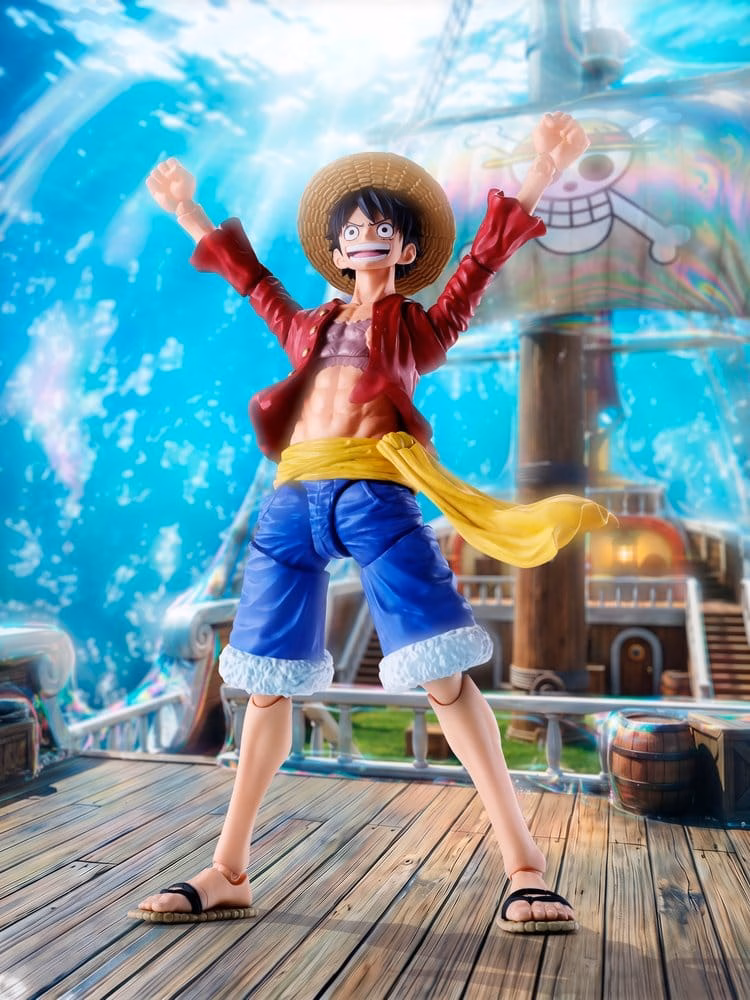 One Piece S.H.Figuarts Action Figure Monkey D. Luffy -Two Years Later- 15 cm by Bandai Tamashii Nations - One Piece