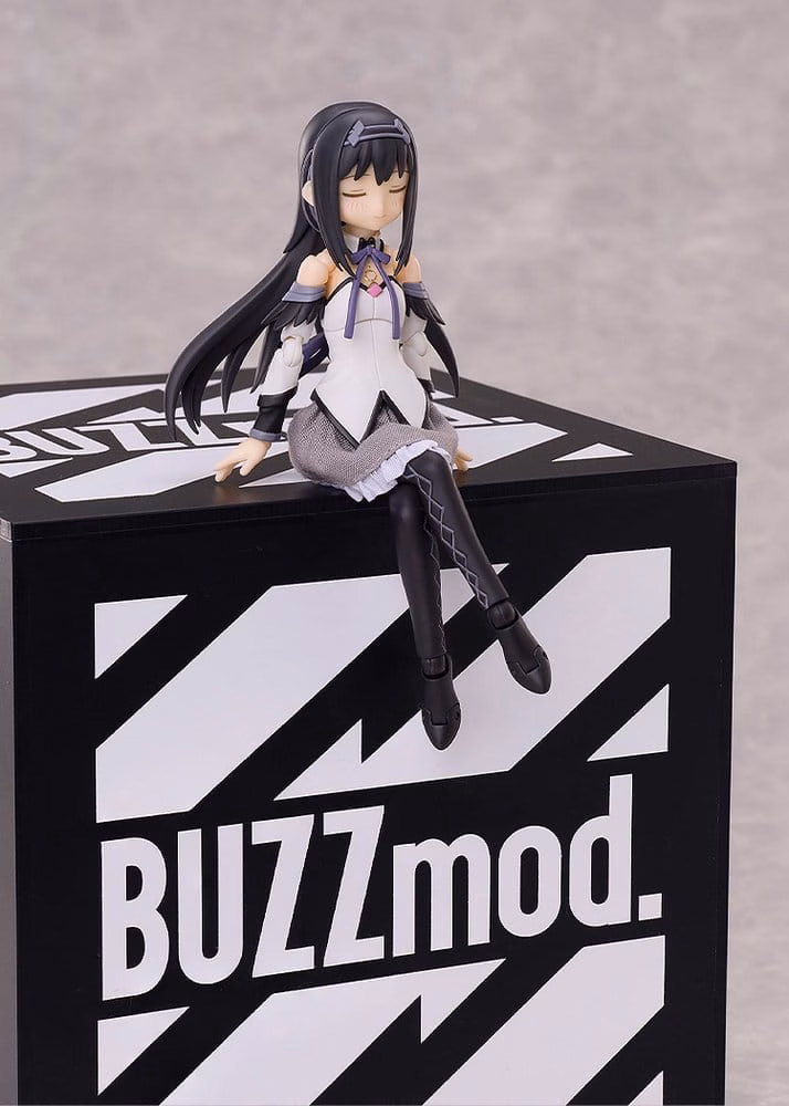 Puella Magi Madoka Magica the Movie -Walpurgisnacht: Rising- BUZZmod. Action Figure 1/12 Homura Akemi 14 cm by Claynel - Puella Magi Madoka Magica