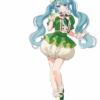 Hatsune Miku x Tirol Choco Collaboration PVC Figure Matcha Mochi Ver. 19 cm by Furyu - Hatsune Miku