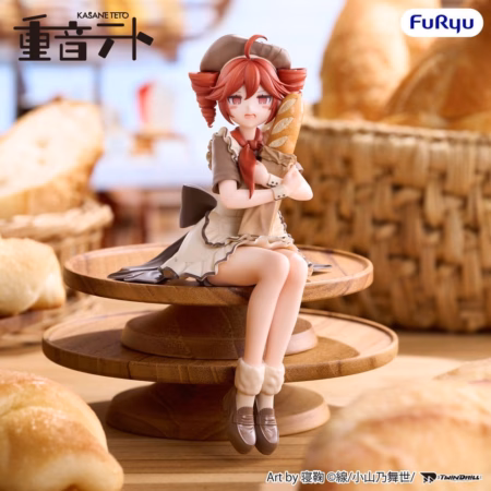 UTAU Noodle Stopper PVC Figure Kasane Teto Baguette Ver. 14 cm by Furyu - UTAU