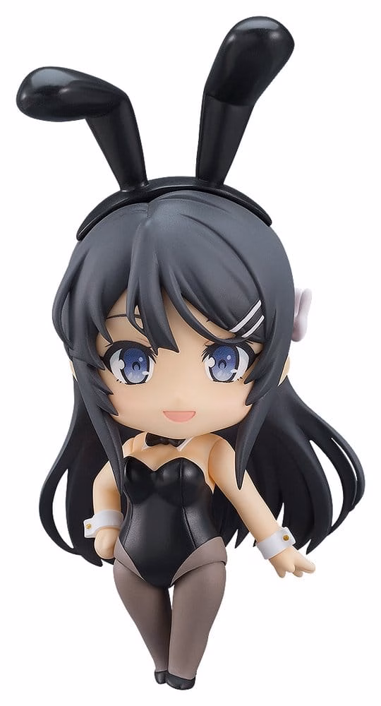 Rascal Does Not Dream of Bunny Girl Senpai Nendoroid Action Figure Mai Sakurajima: Bunny Girl Ver. 10 cm by Good Smile Company - Rascal Does Not Dream of Bunny Girl Senpai