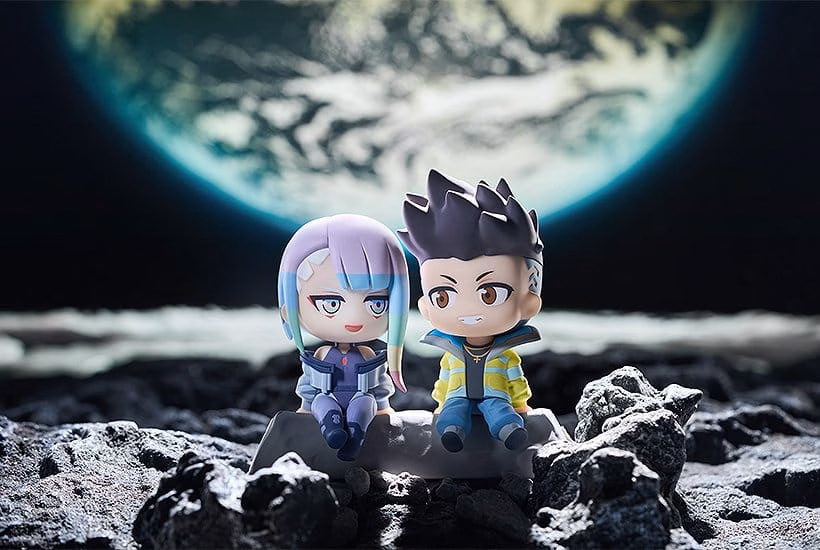 Cyberpunk: Edgerunners Qset+ PVC Figures 2-Pack David & Lucy 8 cm by Good Smile Arts Shanghai - Cyberpunk