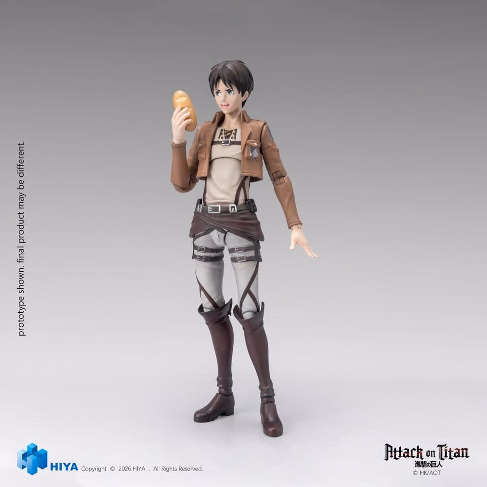 Attack on Titan Exquisite Basic Series Action Figure 1/12 Eren Yeager 15 cm by Hiya Toys - Attack on Titan