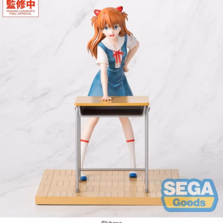 Evangelion: New Theatrical Edition XStellar PVC Figure Asuka Shikinami Langley Uniform Ver. 19 cm by Sega - Rebuild of Evangelion