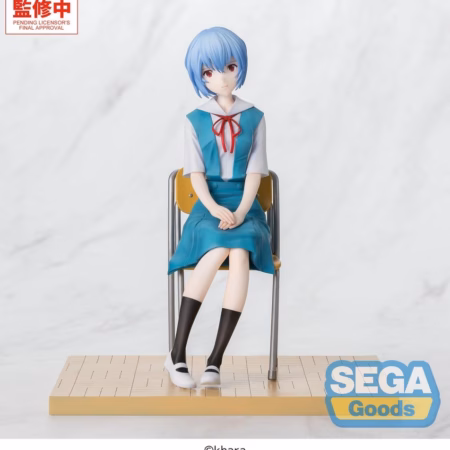 Evangelion: New Theatrical Edition XStellar PVC Figure Rei Ayanami Uniform Ver. 16 cm by Sega - Rebuild of Evangelion