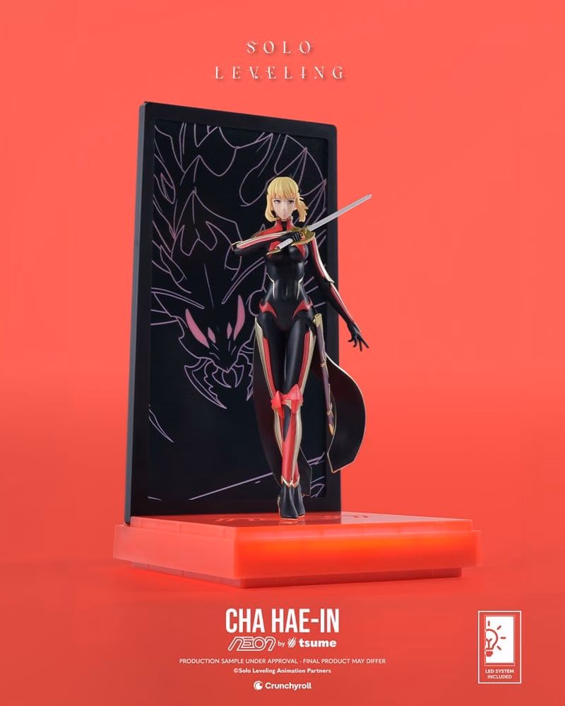 Solo Leveling Neon Figure 1/9 Cha Hae-In 20 cm by Tsume - Solo Leveling
