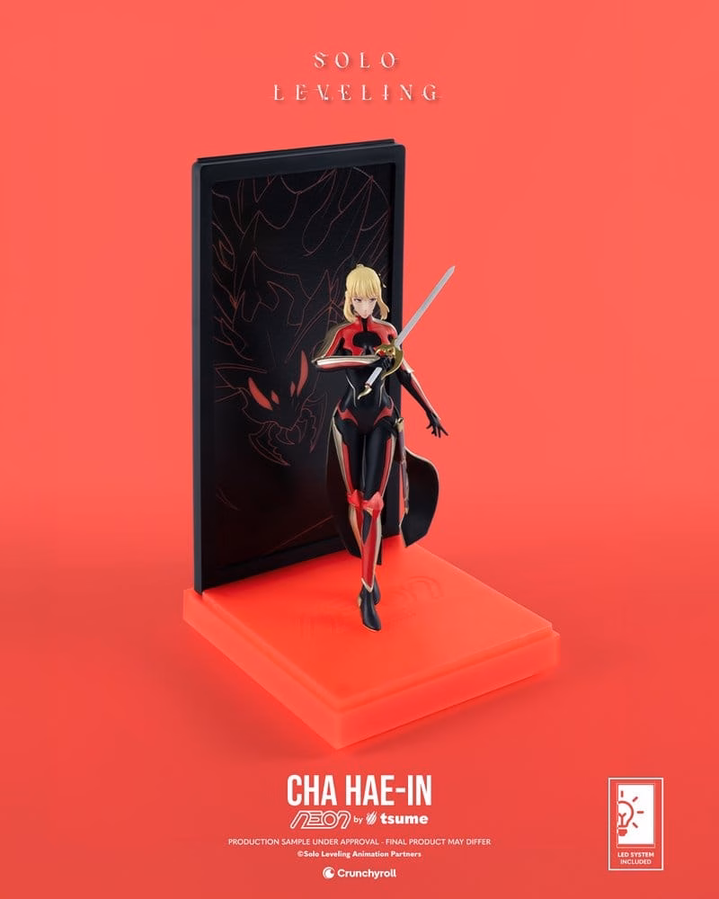 Solo Leveling Neon Figure 1/9 Cha Hae-In 20 cm by Tsume - Solo Leveling