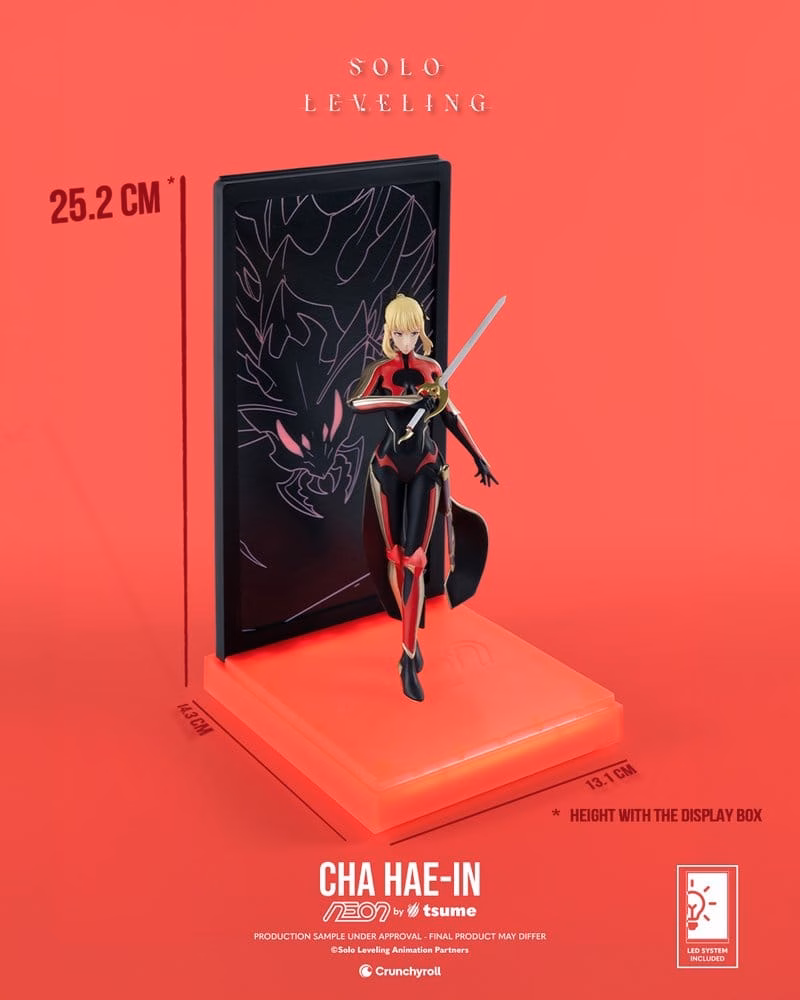 Solo Leveling Neon Figure 1/9 Cha Hae-In 20 cm by Tsume - Solo Leveling